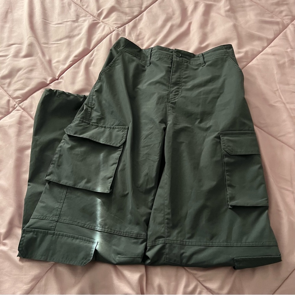 Grey Cargo Pants